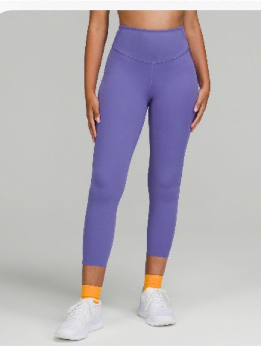 Lululemon Base Pace High-Rise Running or yoga leggings 25" Charged Indigo